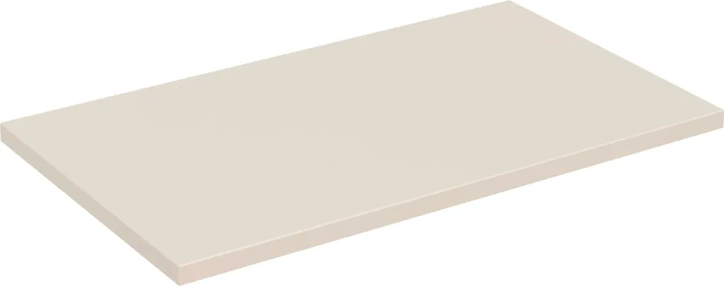 Plan de toilette 80 cm beige sable pour aménagement salle de bain