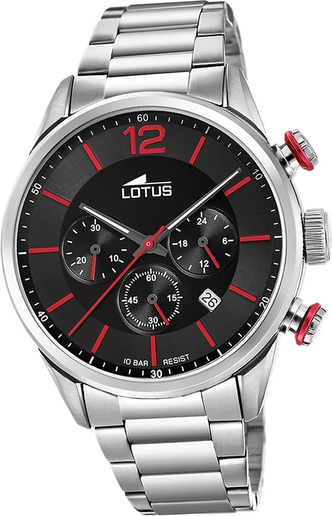 Montre Lotus Homme Argenté Acier Inoxydable Luxe D2UL18688/6 Élégante