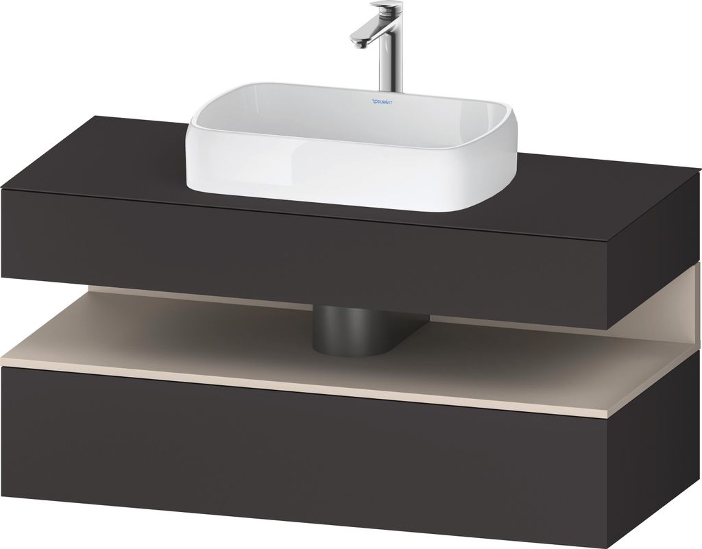 DURAVIT QA4732083800010 QTG KWTU WH Ek. 1200x550x600 Gt Smt Produktbild 