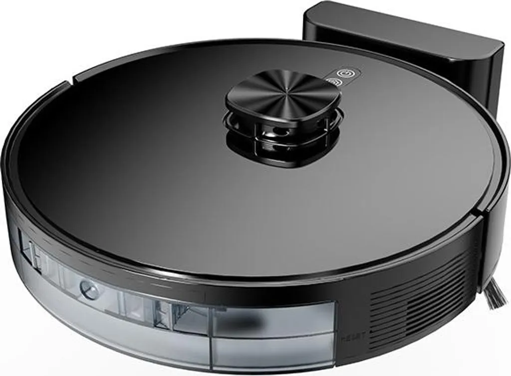 Robot Aspirateur Intelligent 3-en-1 INF 3000PA Navigation Gyro Noir