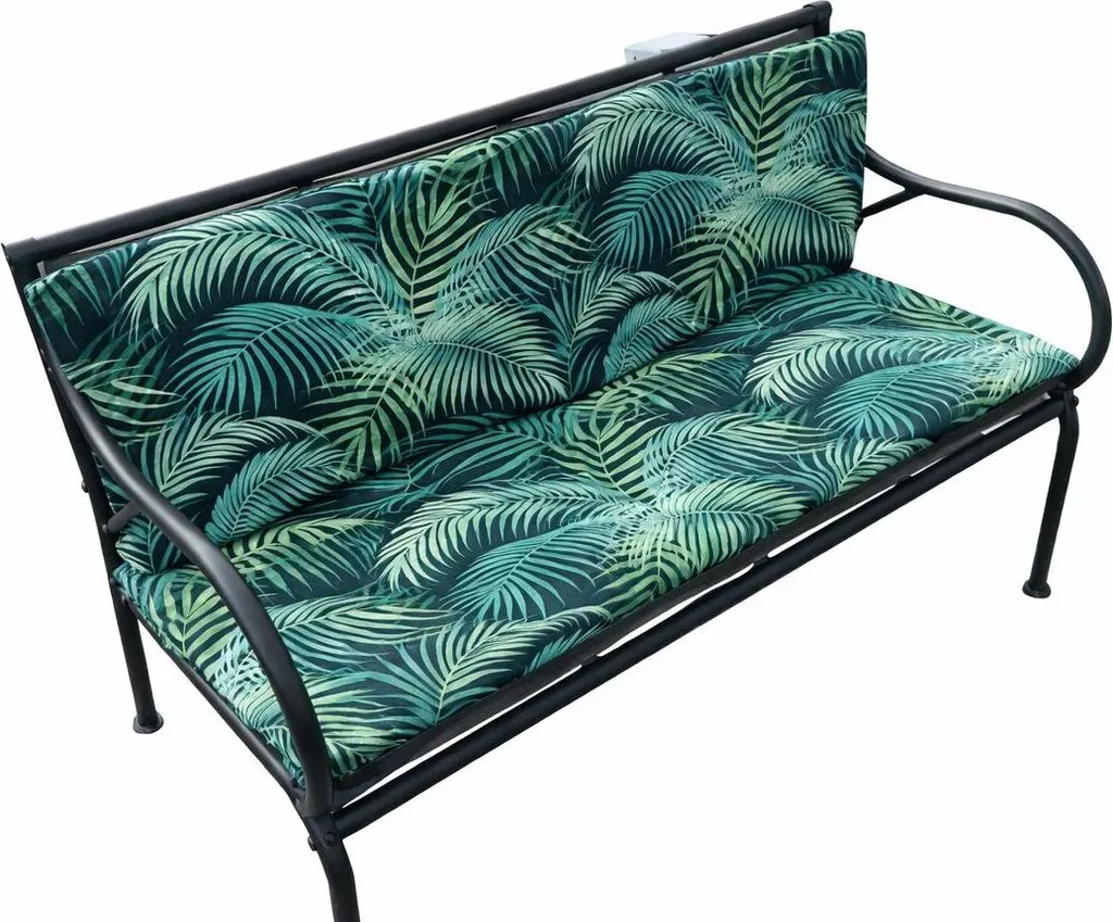 Coussin d'assise déperlant et amovible 120x80 cm Mallorca pour extérieur