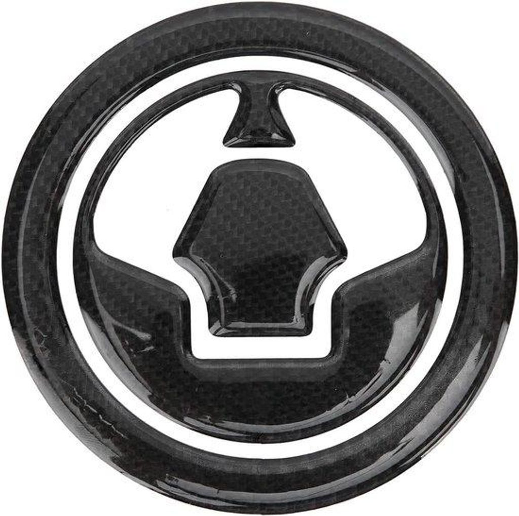 Motorbrandstoftankbescherming Sticker Z800 Motor Modifikatie Decor Zwart