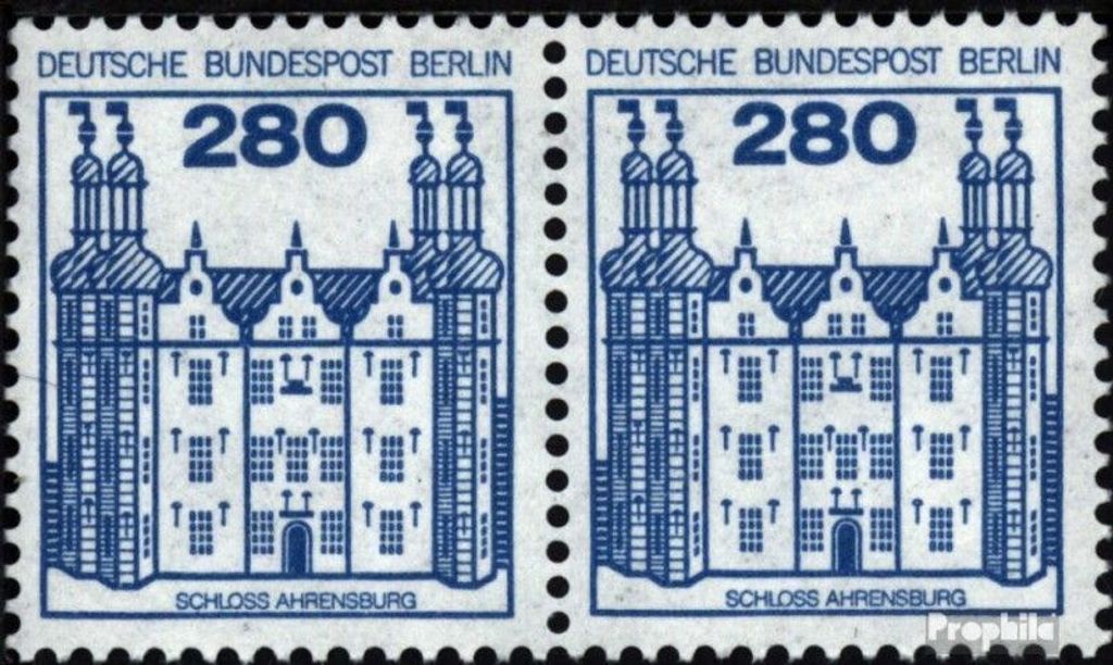 Briefmarken Berlin (West) 1982 Mi 676A wP waagerechtes Paar Produktbild 