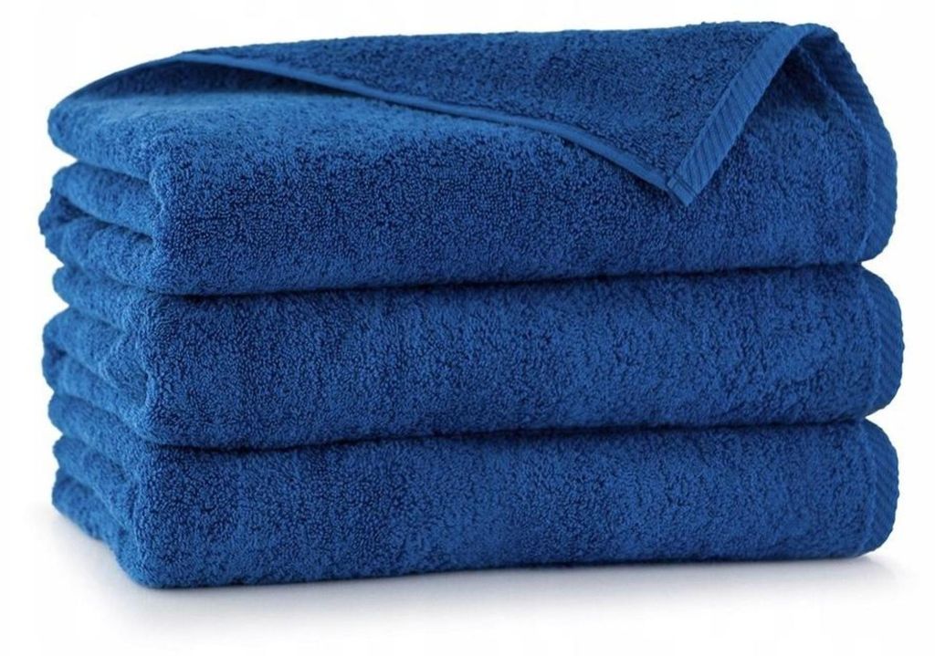 Handtuch - 100% Baumwolle - 500 g/m2 - 100x150 cm - Extra Saugfähig - Dunkelblau - hohe Grammatur - KIWI2