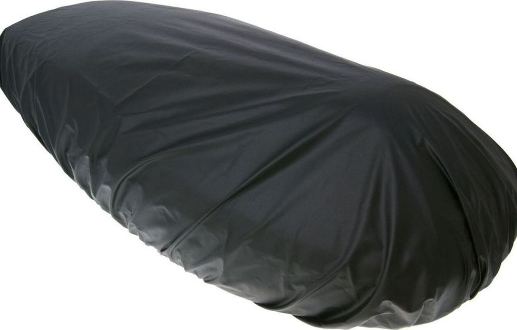 Sitzbankabdeckung XL 80x40 cm abnehmbar schwarz Roller Mofa Moped Motorroller