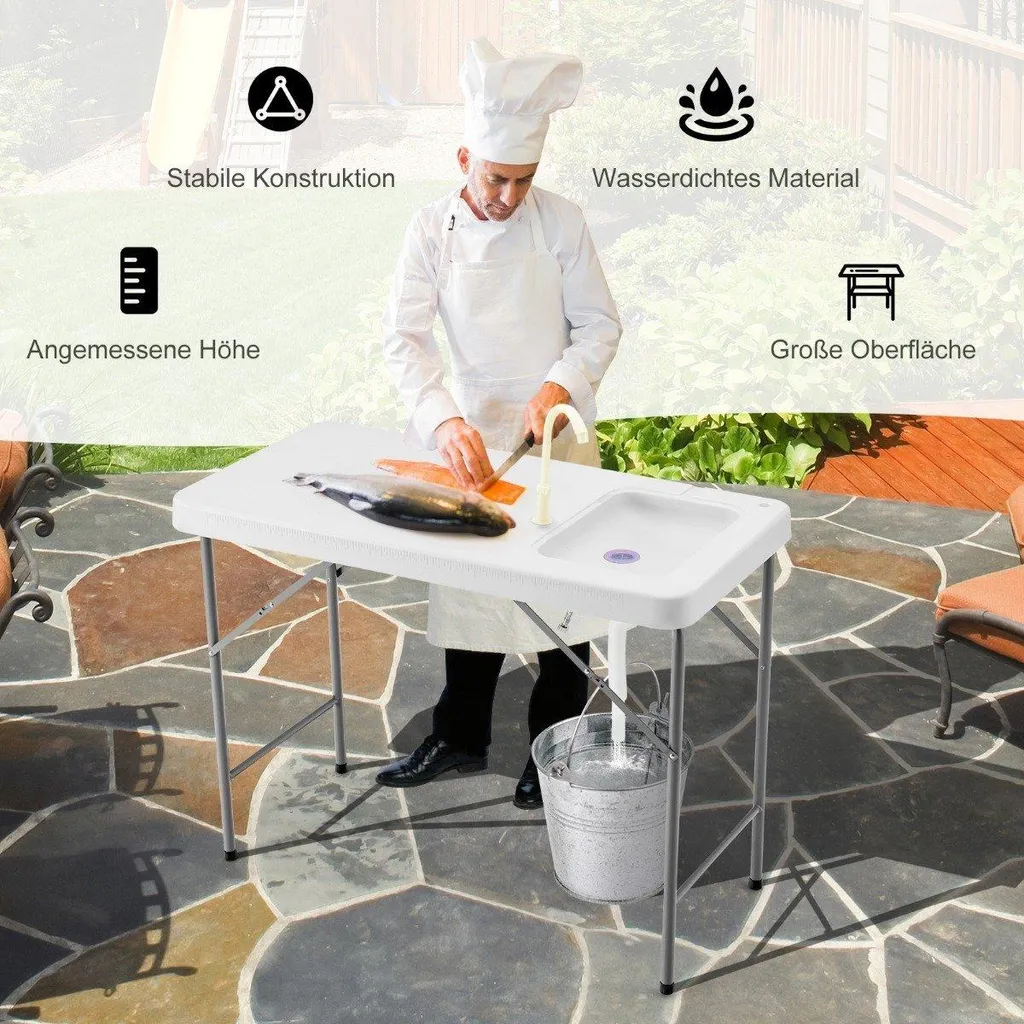 Table de pêche ergonomique : fini le mal de dos pour vider vos poissons