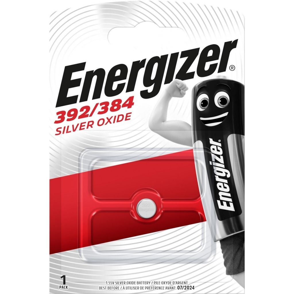 Energizer 392/384 blister / pila a bottone 1,55V Immagine del prodotto 