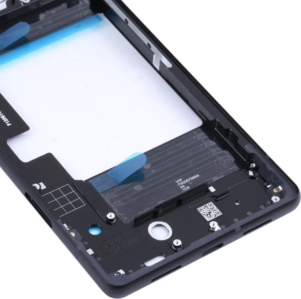 Cadre central Google Pixel 6 noir - Corrige l'écran décollé et châssis - 3