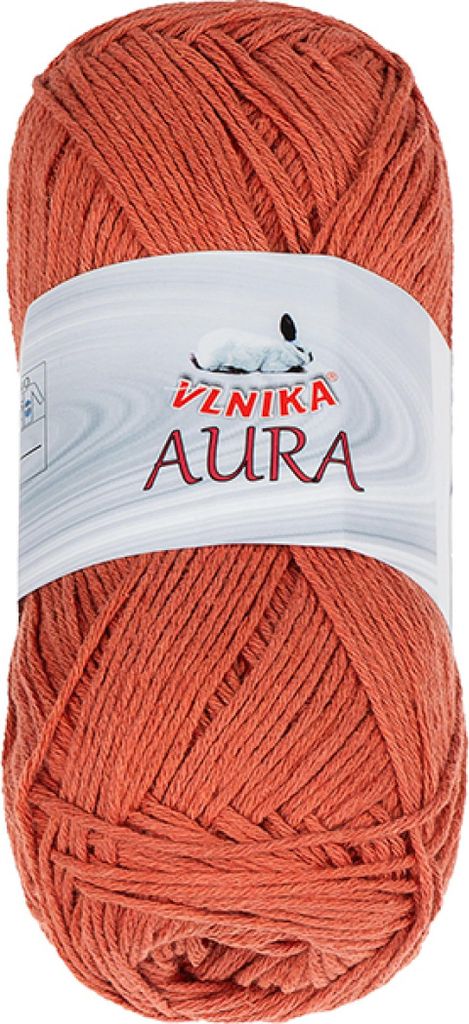 Garn AURA - 100g / 170 m - Ziegelstein
