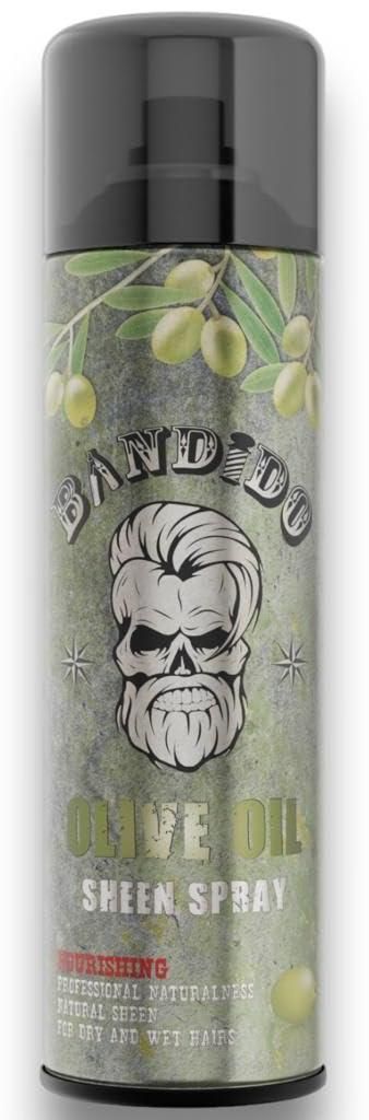 Bandido Olive Oil Hair Spray Sheen 500ml - Oliven Öl Glanz Produktbild 
