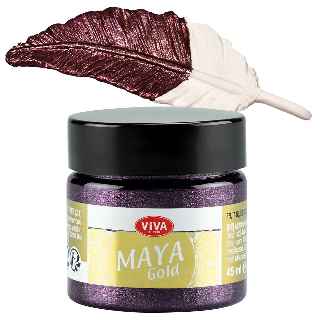 ViVA DECOR Maya Gold 45 ml bordeaux Image du produit 