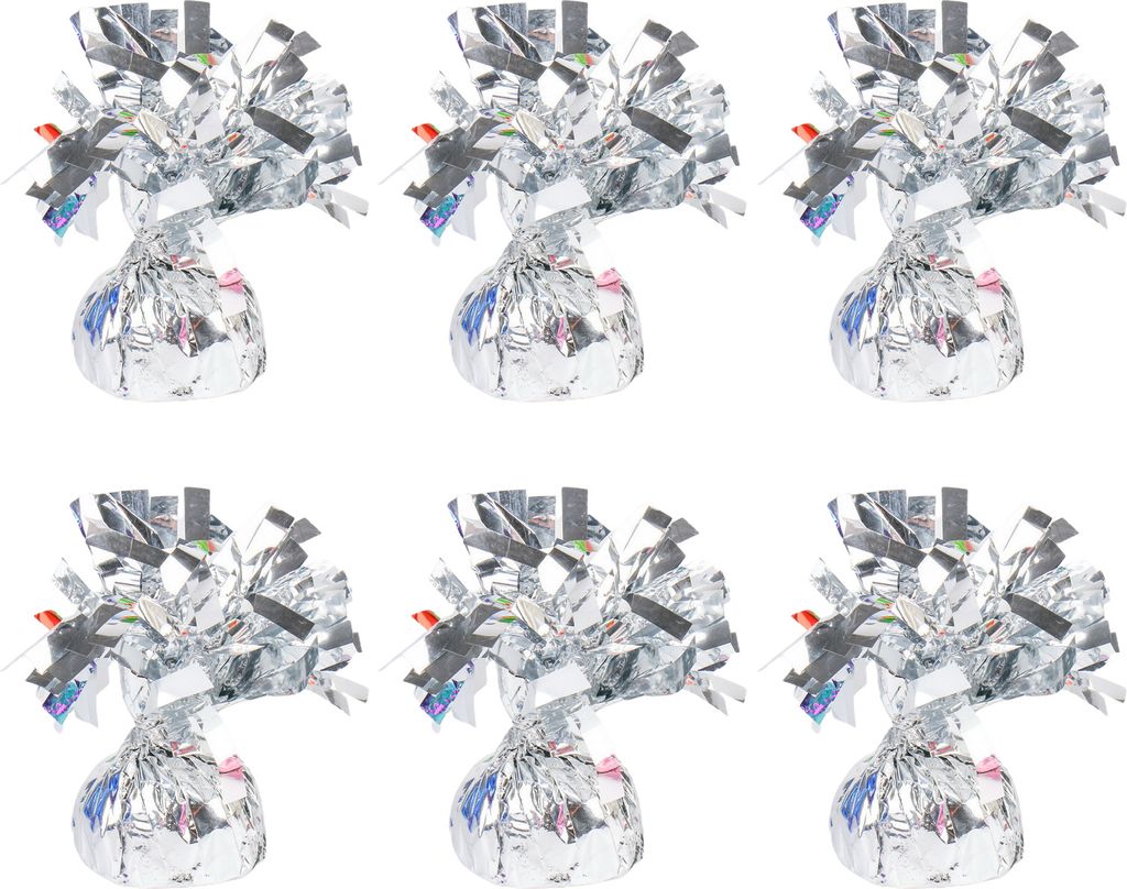 6 Stück Ballongewichte Anti-Schwebe-Ballon-Schwerkraftblöcke In Folie Papier eingewickelt Langlebig Wiederverwendbar Exquisite Hochzeitsfeier Abs...