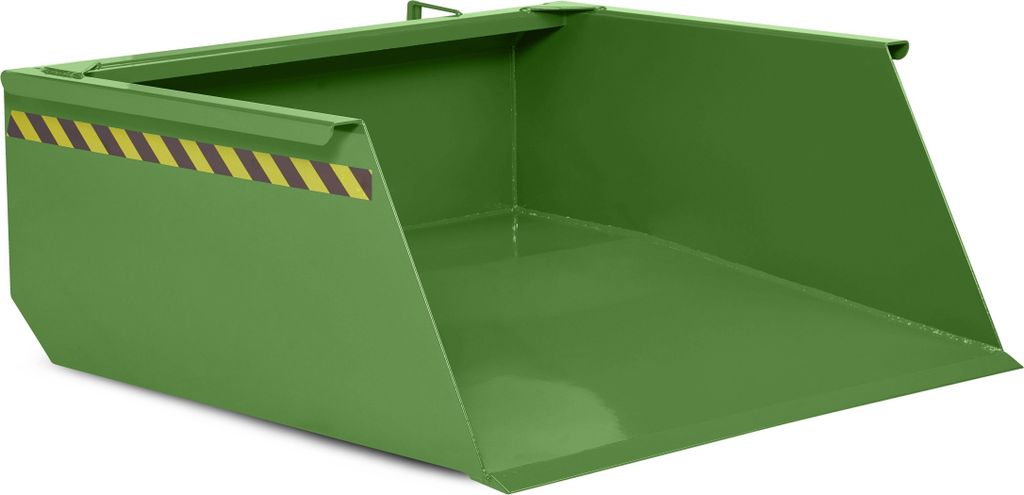 RR Industrietechnik Staplerschaufel Typ RS-100 1640x1900x550mm 1000dm³ RAL 6011 Resedagrün