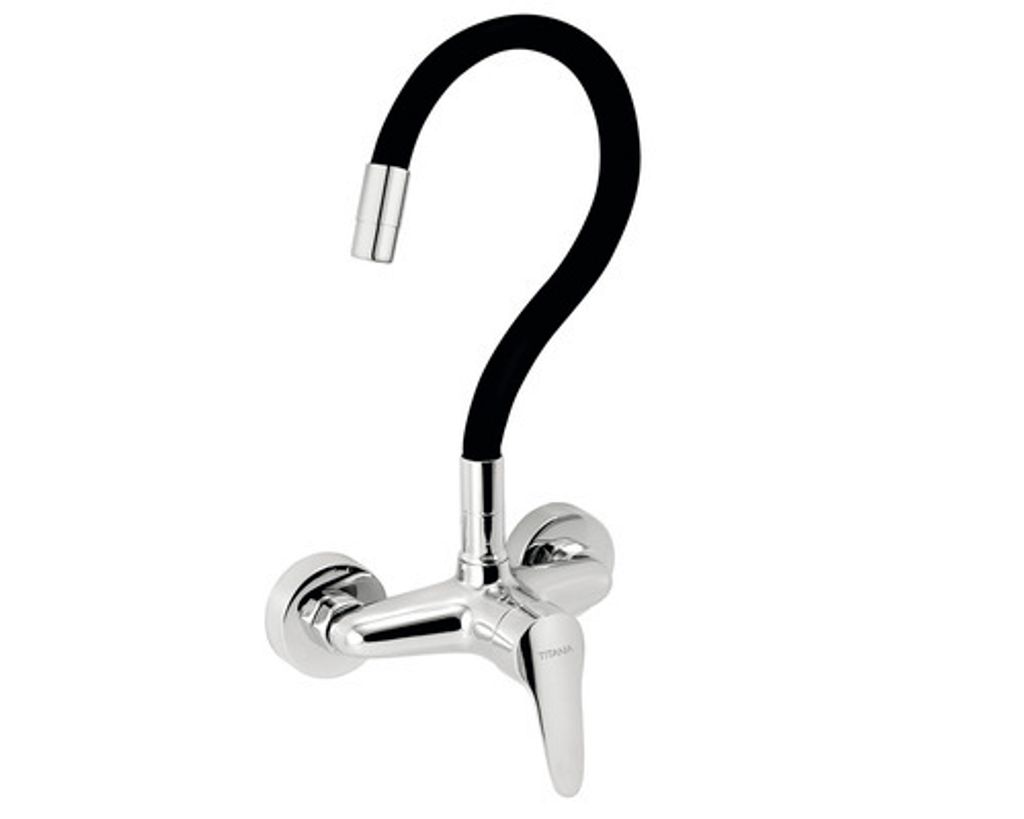 Kuchynská batéria Titania Iris New 94480.0C s flexibilným Obrázok produktu 