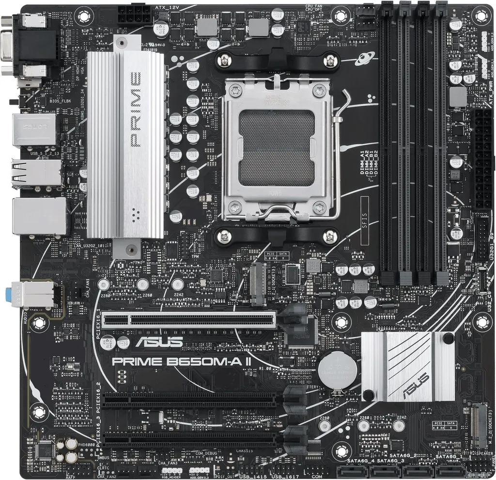 ASUS PRIME B650M-A II-CSM: La Base Perfetta per il Video Editing AM5