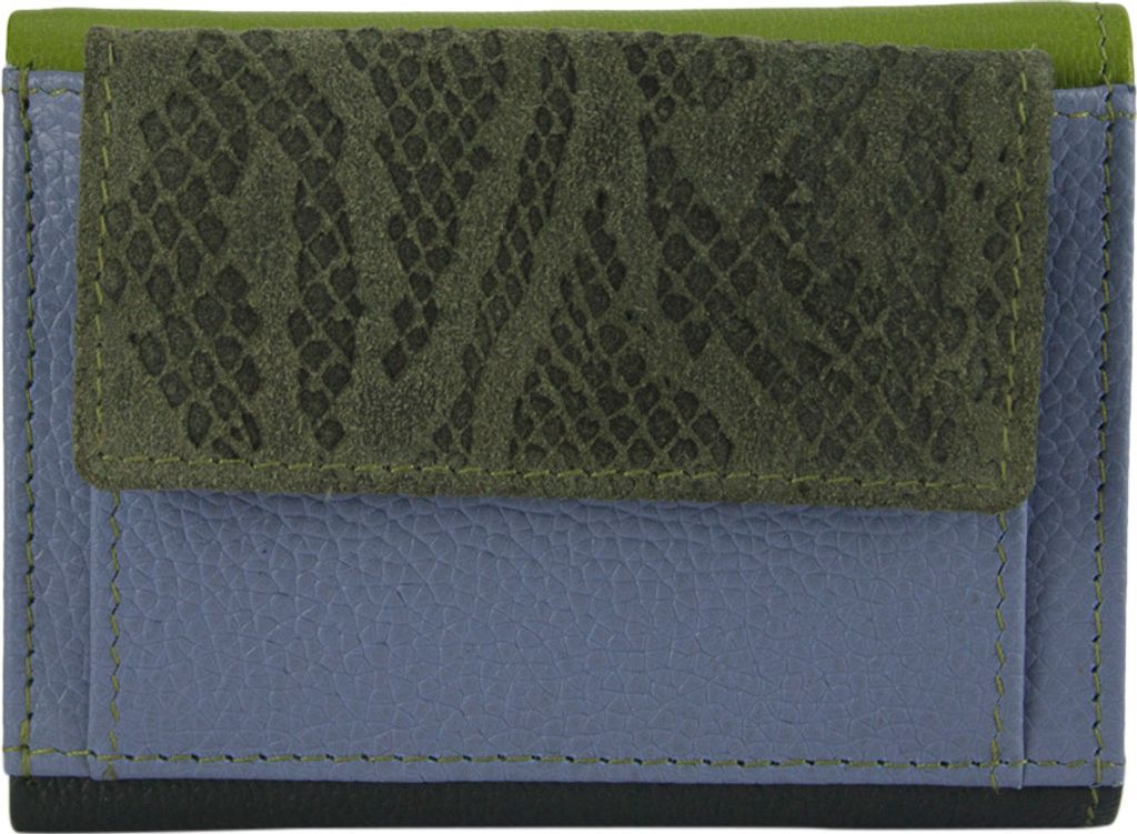 Sunsa kleine Geldbörse für Damen Leder Geldbeutel Portemonnaie mit RFID Schutz Brieftasche viele Kreditkarten Fächer Geldtasche kleine Geschenk