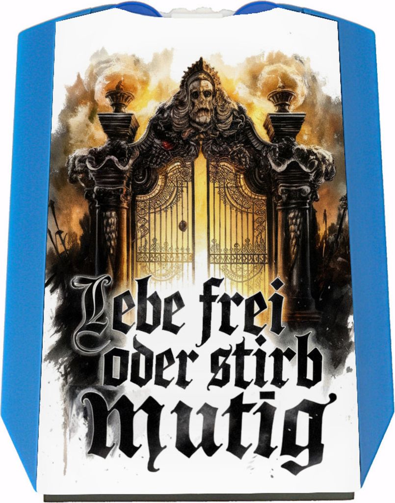 Lebe frei oder stirb mutig Parkscheibe - Valhalla