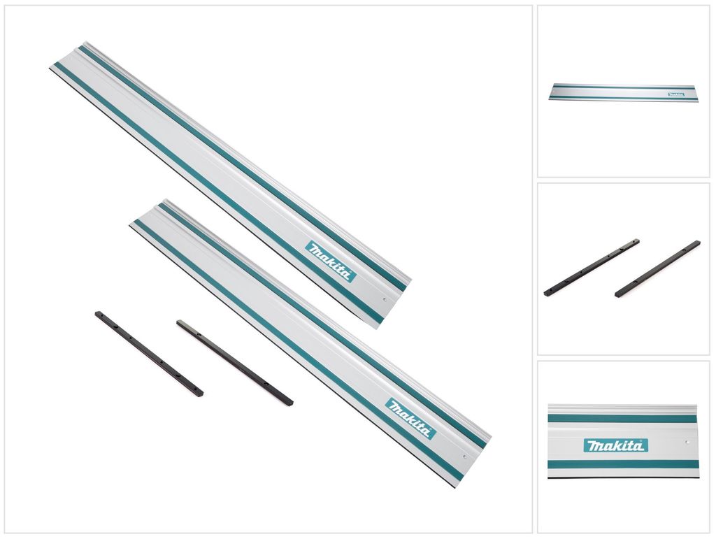 Makita Führungsschienen Set 2x Führungsschiene 1400mm + 2x Führungsschienenverbinder