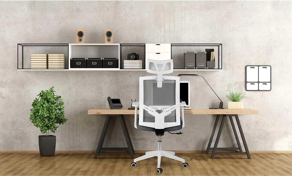 Siège de travail Sofotel Rotar idéal pour télétravail et gaming gris - 9