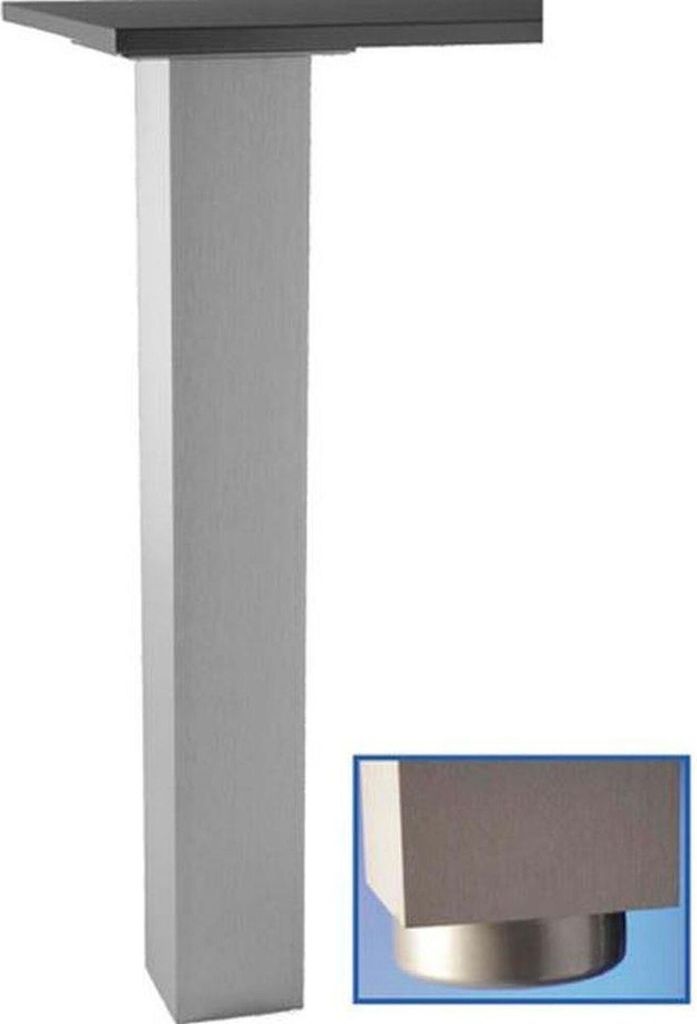 Tischbein Jumbo 72cm, Stützfuß höhenverstellbar, Traglast max 250kg