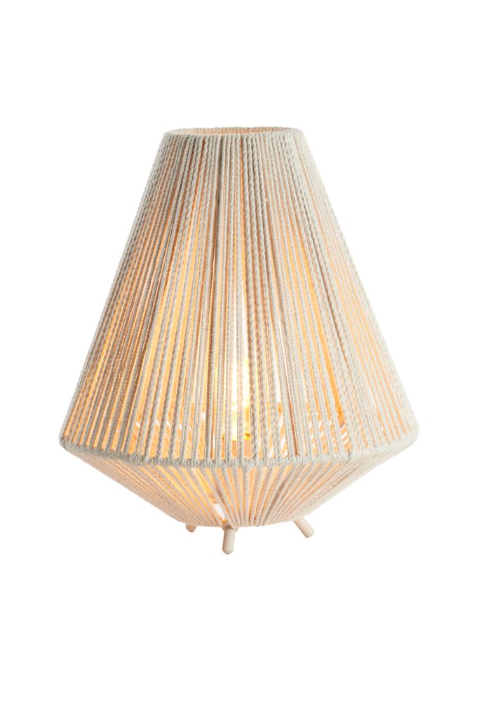 Light & Living - Tischleuchte FELIDA - Ø35x40cm - Weiß