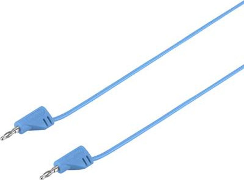 VOLTCRAFT Hochflexible Messleitung [Lamellenstecker 2 mm