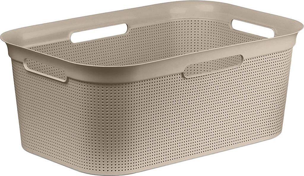 ROTHO Panier à linge Brisen 41l 59,6x39,6x23,2cm cappuccino Image du produit 