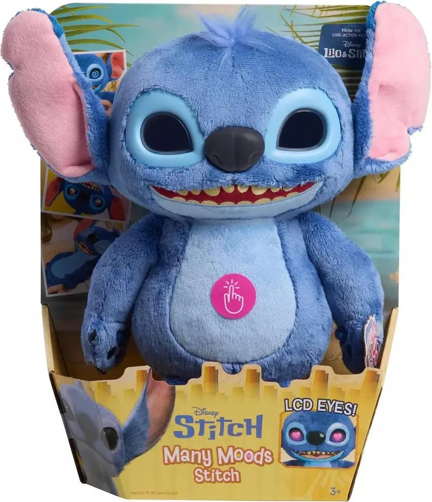 Peluche Stitch Interactive 30cm apaise et amuse votre enfant au quotidien - 8