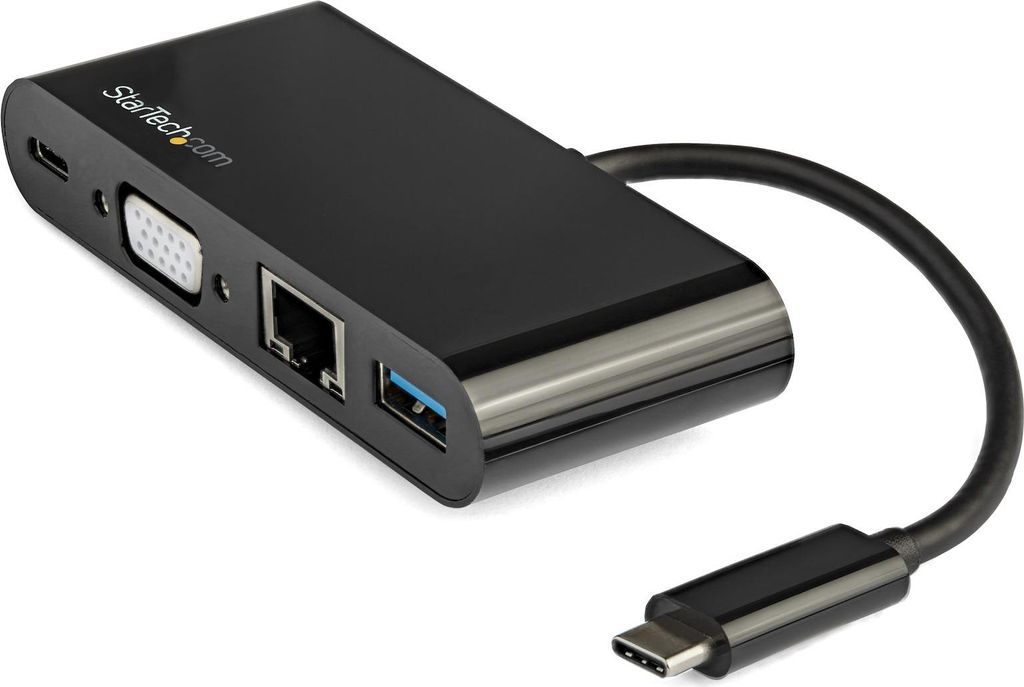 StarTech.com USB-C VGA Multiport Adapter - Power Delivery (60W)