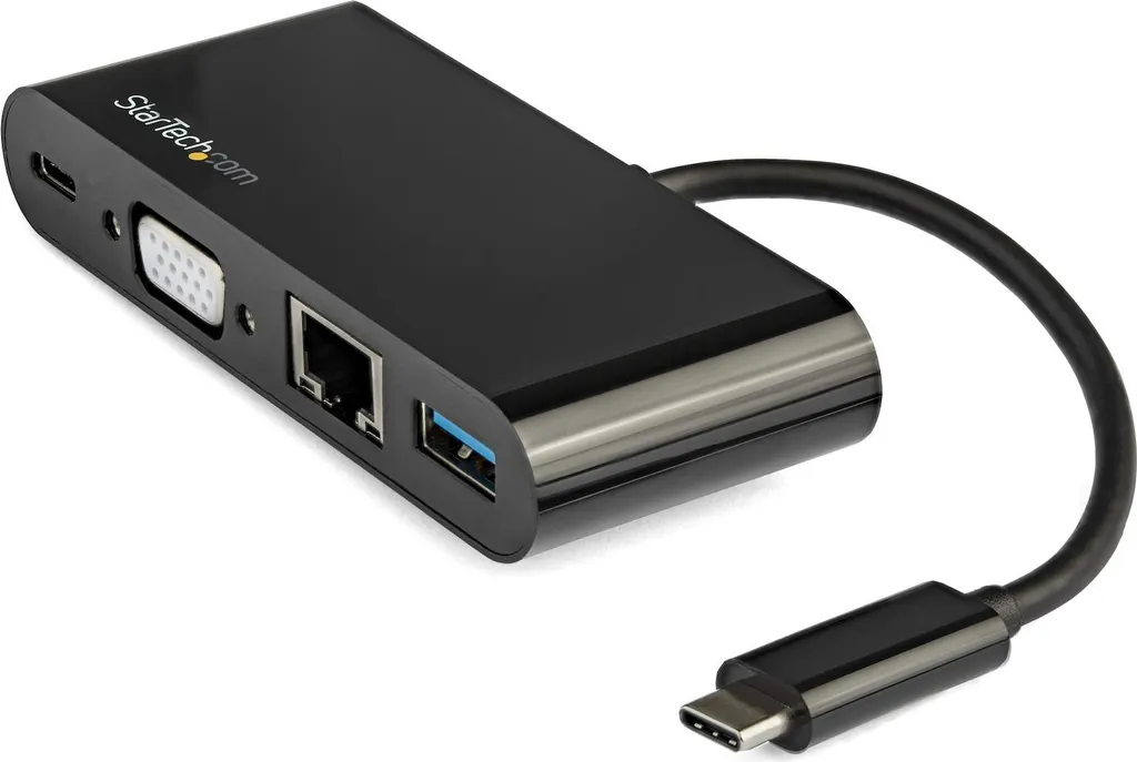 Adaptateur USB-C VGA pour éviter les pannes de batterie en présentation 60W