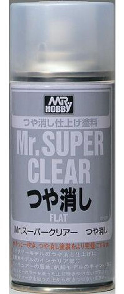 Mr Hobby - Gunze B-514 - Mr. Super Clear Flat Spray (170 ml) - Neu