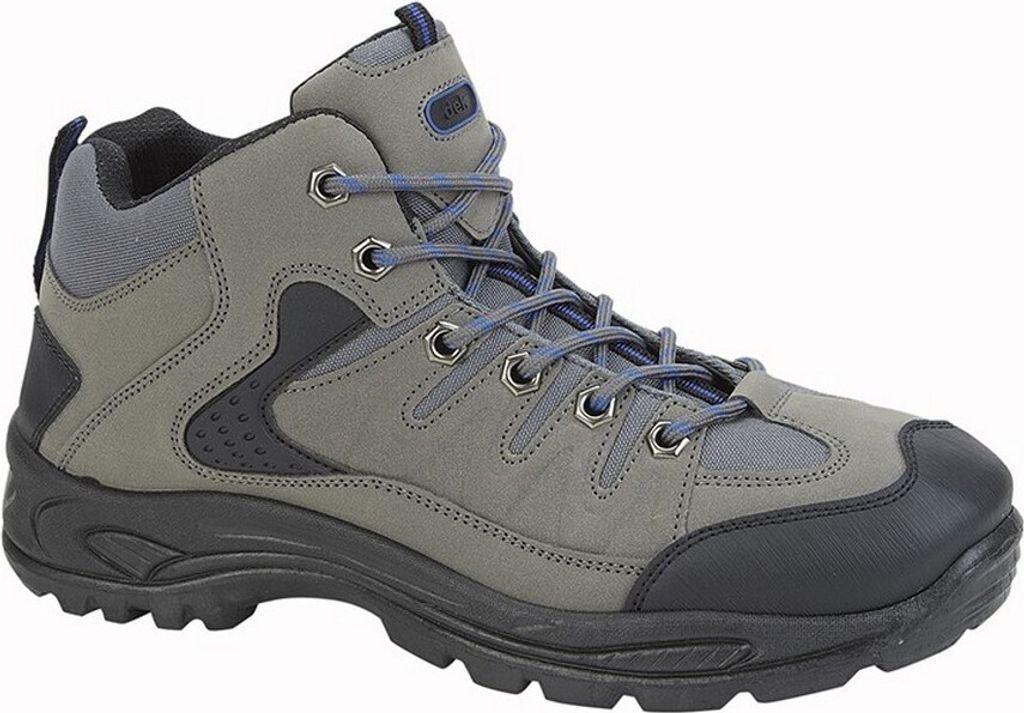 Dek Herren Ontario Trekking-Schuhe / Wanderschuhe / Wanderstiefel DF141 (39.5 EU) (Grau)