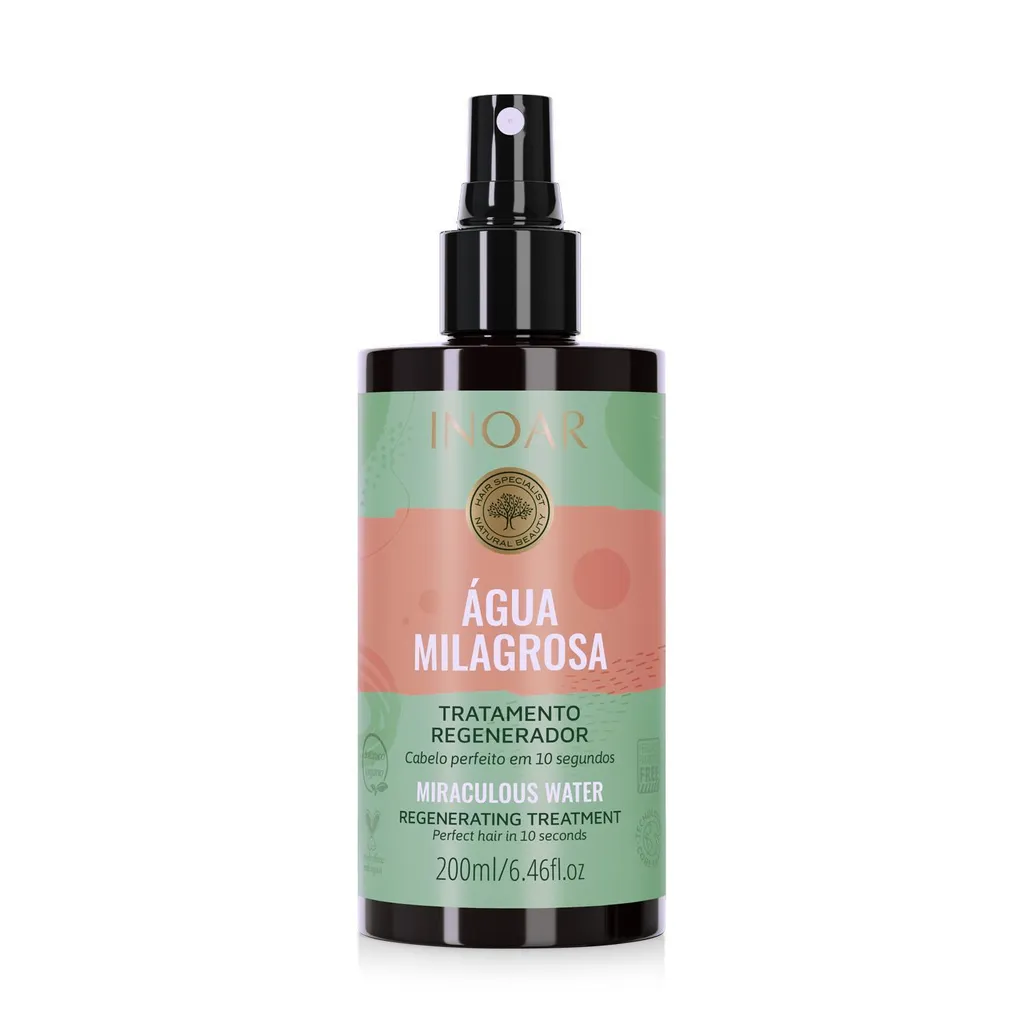 Eau Miraculeuse Inoar Effet Miroir et Réparation Profonde Traitement 200ml