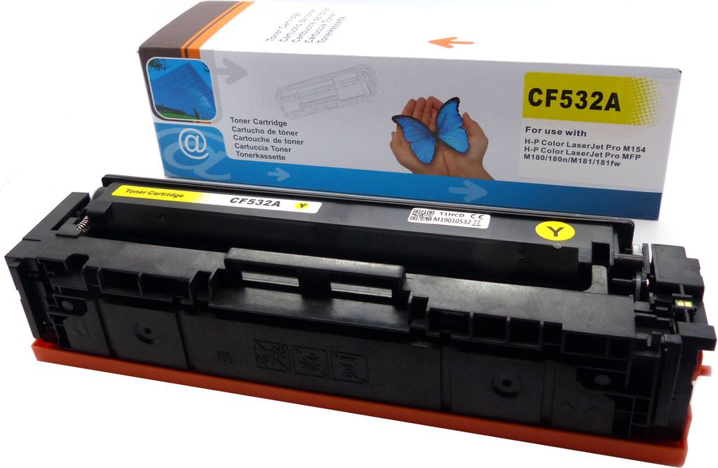 1x Toner (ersetzt CF532A) Yellow
