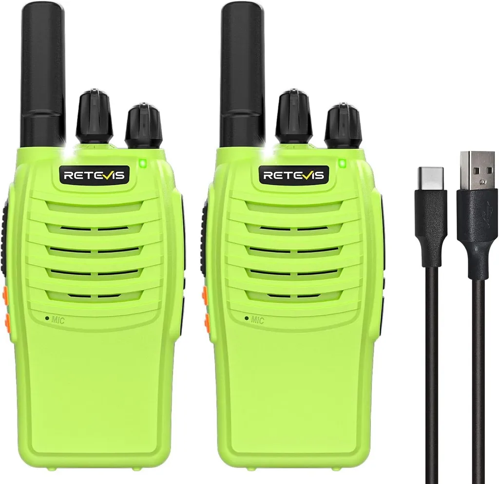 Retevis H777 Walkie Talkie, radio per adulti, Walkie Talkie portatile, allarme a un pulsante, regalo per ragazzi e ragazze, giochi all'aperto, campeggio, escursioni