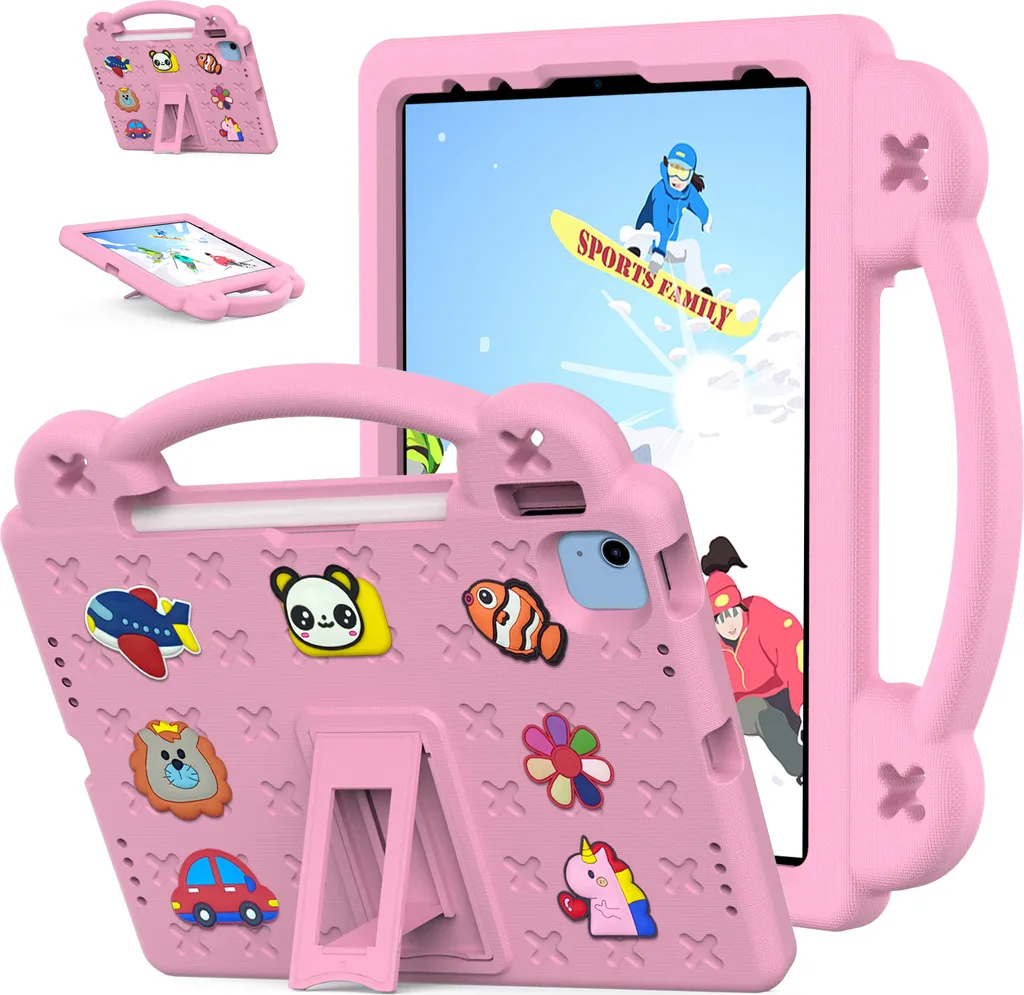 OFFERTA! Custodia iPad Pro 11 M4 / Air 11 M2 per Bambini - Rosa
