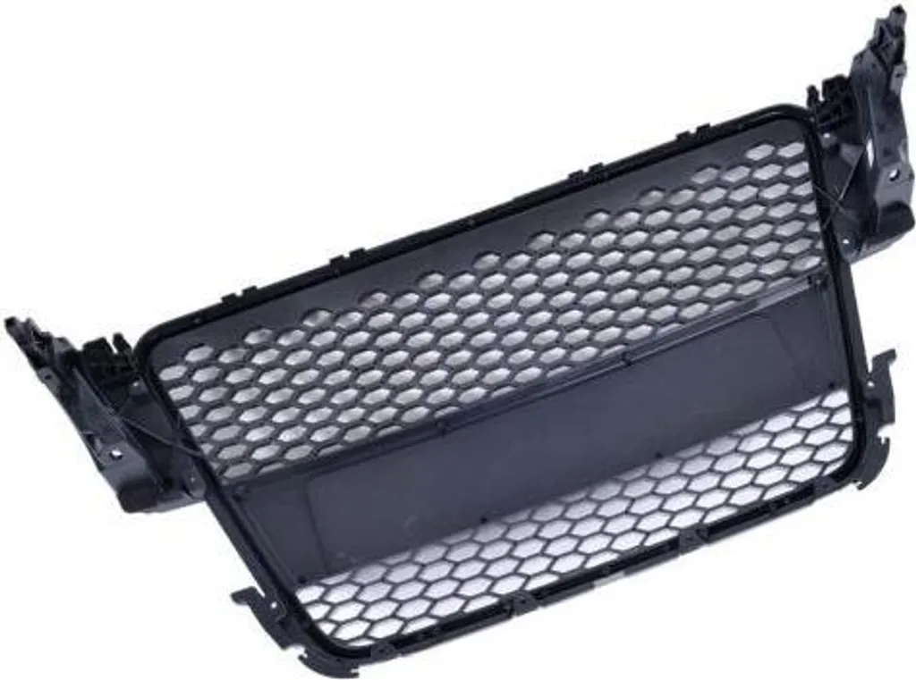 Calandre Sport Alvéolée Noir Brillant pour Audi A5 8T 2007-2011 ABS