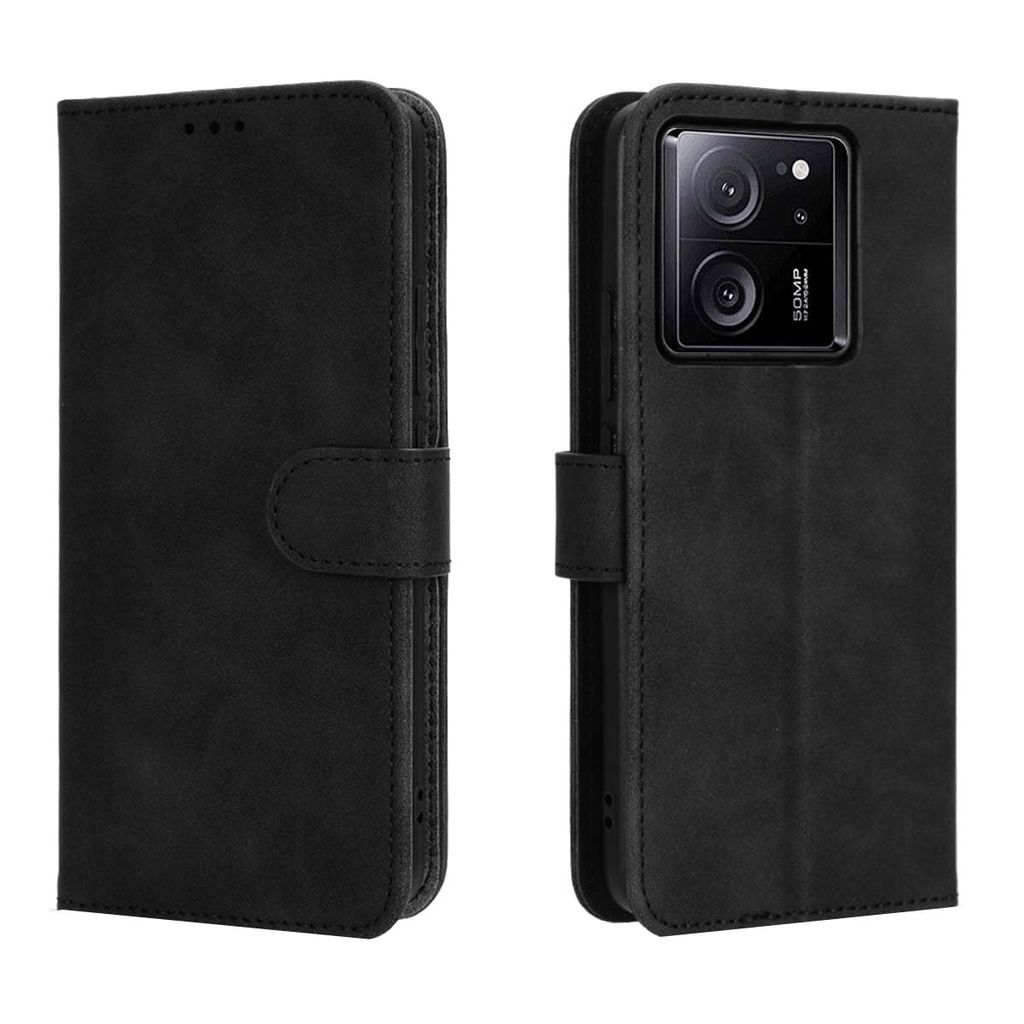 Für Xiaomi 13T / 13T Pro Smart Handy Tasche Schwarz Etuis Produktbild 