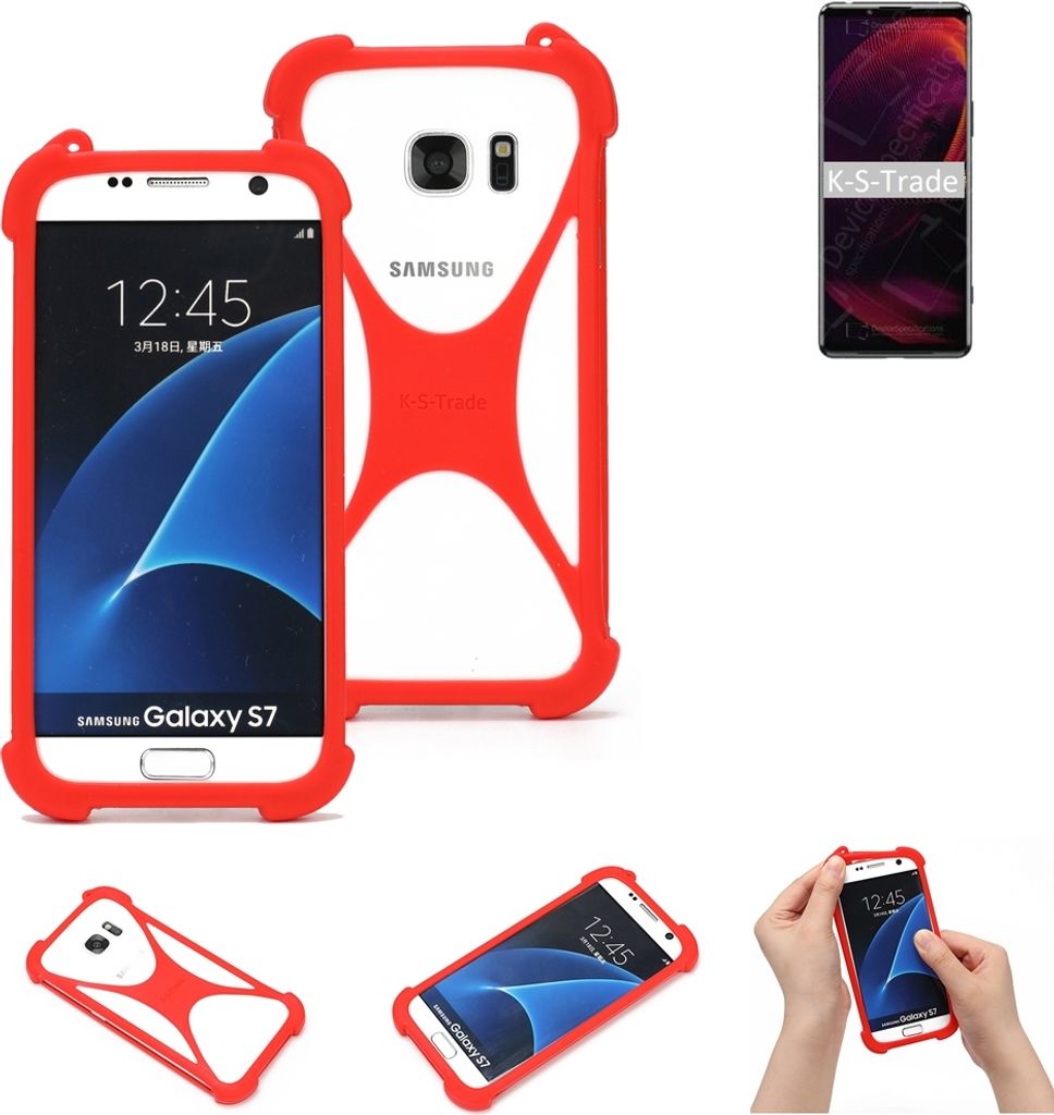K-S-Trade Handy-Hülle kompatibel mit Sony Xperia 5 III Schutz-Hülle Bumper Silikon Schutz Hülle Cover Case Silikoncase Silikonbumper TPU Softcase