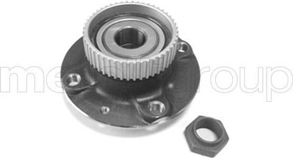 METELLI Radlagersatz Hinten passend für PEUGEOT 206 Schrägheck (2A/C) 19-2729