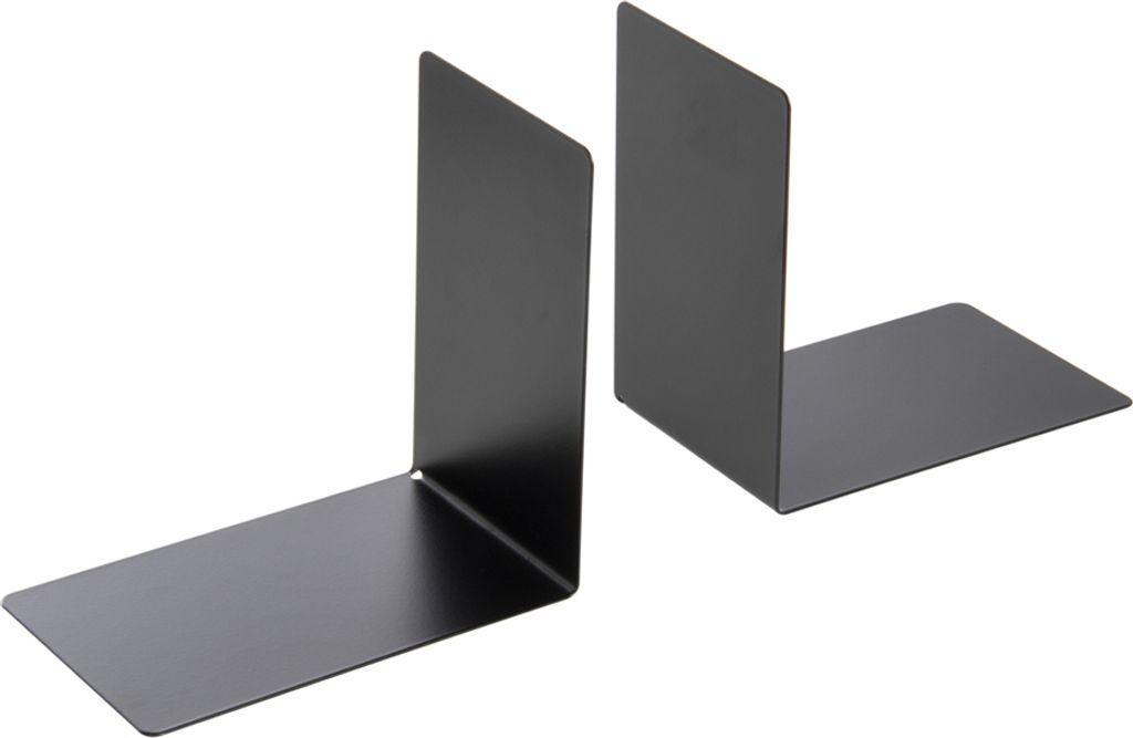 WESTCOTT Buchstütze (B)90 x (T)140 x (H)140 mm schwarz 2er Produktbild 