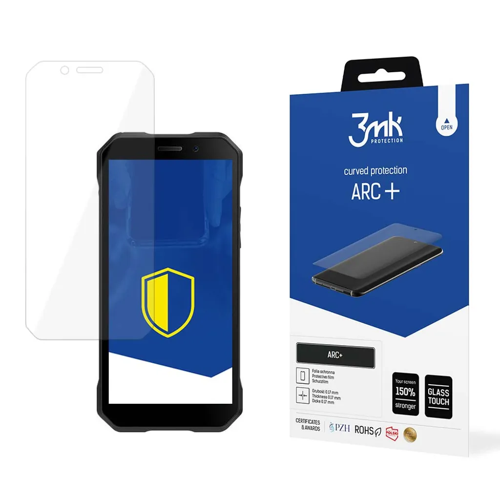 3mk, 3mk Arc+ pellicola per display auto-rigenerante per Doogee S61, trasparente