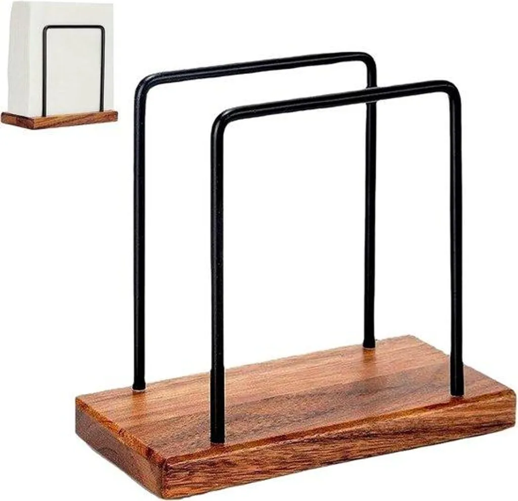 Table de service polyvalente pour cuisine et restaurant, bois et fer
