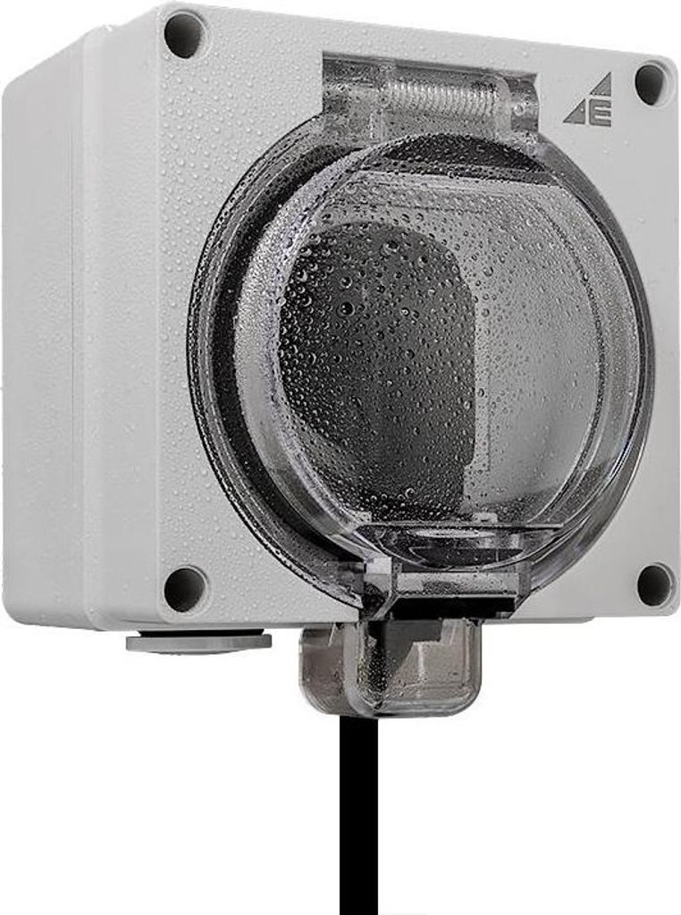 Presa ermetica a superficie AQUA66 2P+Z GHN IP66 Immagine del prodotto 