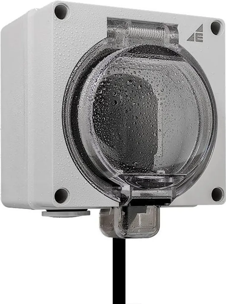 Prise hermétique AQUA66 2P+Z GHN IP66 - Prise apparente haute protection