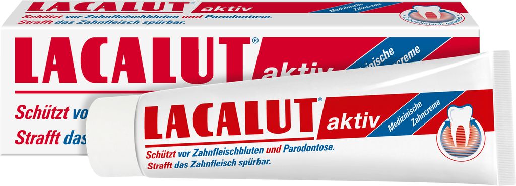 Dentifrice Lacalut actif 100ml Image du produit 