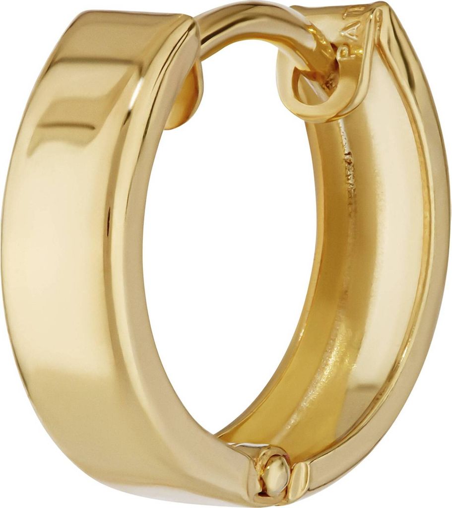 Single 333 Gelbgold Klappcreole Ohrring 12,4 X 3,2mm Produktbild 