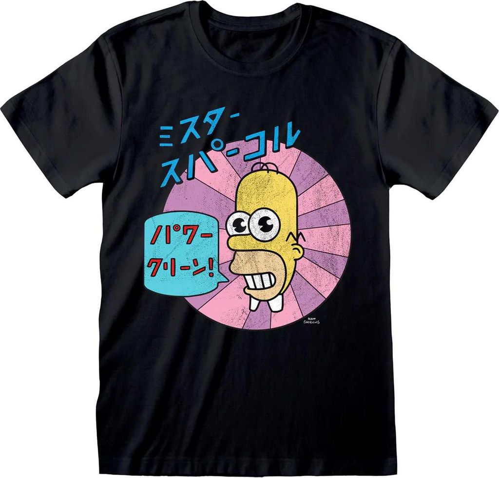 The Simpsons - "Mr Sparkle" T-Shirt für Herren/Damen Uni HE3624 (XL) (Schwarz)