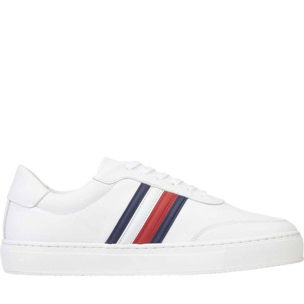 Tommy Hilfiger Herren Sneaker FM0FM04492 YBS Farbe: Weiß Größe: 45