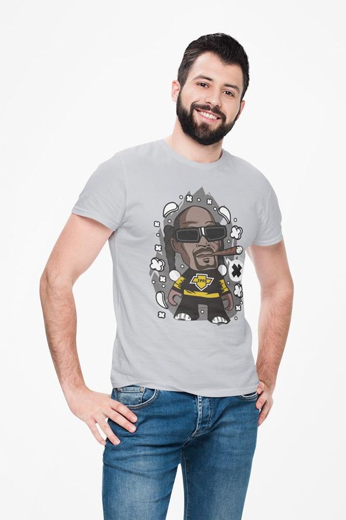 D&B Uni Polo PC00101 Snopp Dog Grau-Größe L